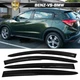 Fits 16-22 Honda HR-V Mugen Style Window Visor Vent Sun Rain Guard 4PC Acrylic