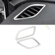 Instrument L&R Air Outlet Vent Trim For Volkswagen ID.4 21-2023 Silver Titanium