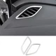 For Volkswagen ID.4 2021-2023 Silver Titanium Dashboard L&R Air Outlet Vent Trim
