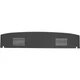 1970-74 Dodge Challenger; Seat Shelf Package Tray; w/ Speaker Cutouts; Black