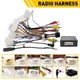 USA Car Stereo Harness Cable Wire Power Radio Adapter Support JBL AMP For Toyota
