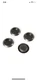 1" Floor Drain Plug 4 Piece Kit for Jeep CJ7 CJ8 76-86 12029.21 Omix-Ada Black 