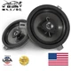 77KICK10  Speakers for Jeep JK Chrysler Dodge Kicker Speaker 6.5 Inch 2Pack
