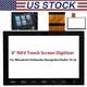 8" NAV Touch Screen Glass Digitizer For Mitsubishi Outlander Car Radio 2019-2022