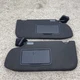 2011-2018 Ford Taurus Driver Passenger Side Sunvisor Sun Visor Set OEM Black