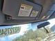 2014 Ford F150 Driver Sun Visor Gray Used OEM 268-01495AL Crew Cab