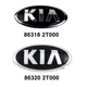 OEM Kia Logo Rear Trunk Lid & Front Bumper Emblem Set for Kia Optima 2011-2015
