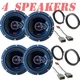 Cerwin Vega 340W 6.5" Front & Rear Speaker Upgrade kit for 2006-2021 Honda Civic