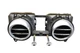 03-12 Bentley Continental GTC Front Dashboard Dash AC A/C Air Vent Center OEM