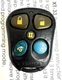 Autopage XT-33 Aftermarket Keyless Entry Remote Car Starter Fob H50T21 Blue LED