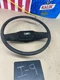 1978 87 1991 CHEVROLET GMC K10 c10 K5 STEERING HANDLE PROJECT BLACK RING SQUARE