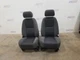 09 2009 CHEVY SILVERADO LT FRONT ELECTRIC BUCKET AND BENCH SEAT SET BLACK CLOTH