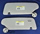 2008 - 2016 Chrysler Town Country Caravan Sun Visors Homelink Lighted Pair