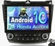 CAMECHO Android 10 Car Stereo for Honda Accord 7th 2003-2007 Touch Screen GPS