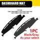 Dashboard Dash Cover Dashmat Fit For 1992-1997 Ford F-250 F-350 F-450 Black/Gray