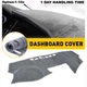 Car Dash Cover Mat Sunshade Protector Dashboard Pad for 2007-2011 Toyota Camry