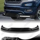 For 19-24 Dodge Ram 1500 Sequential LED Signal Lights Front Bumper Lip Body Kit