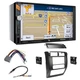 7&Prime; AM/FM Radio Bluetooth Media Navigation dash kit for 2003-2006 Jeep Wrangler