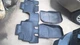 3 RUBBER WEATHERTECH FLOOR MATS FROM 2017 JEEP WRANGLER