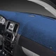 For GMC P25/P2500 Van 71-73 Dash Designs Plush Velour Ocean Blue Dash Cover