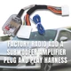 Radio Stereo Add Subwoofer Amplifier Adapter Harness For Nissan Infiniti Subaru