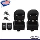 Locking Hood Latches for Jeep Wrangler JK JL & Gladiator JT 2018-2024 2PCS