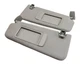 2010-2016 BMW 528i 535i 550i (F10) FRONT LEFT & RIGHT SUNVISOR SHADE SET (Gray)