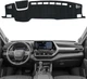 For 2020-2025 Toyota Highlander Dashboard Cover Mat Sun Resistant Dash Mat