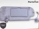 2014-2022 Infiniti Q50 Driver Sun Visor Gray Illuminated E01B26024 OEM
