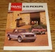 Original 1988 GMC S-15 Pickup Truck Sales Brochure 88 Sierra Gypsy