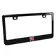 for Nissan GT-R Black Real 3K Carbon Fiber Finish Plastic License Plate Frame