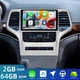 Car Radio GPS Navi BT 2+64G Carplay Android 15 For Jeep Grand Cherokee 2010-2013