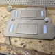 2008-2017 Buick Enclave Sun Visors Shade Set Left Right Side OEM Beige Fabric
