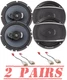 Pioneer 320W 3-Way | 6.5" Front-Rear Speakers | for Select Toyota/ Scion TC