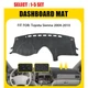 For Toyota Sienna 04-10 Inside Dashboard Cover Dash Mat Sunshade Pad Gray 1-10x