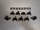 63 64 65 Buick Riviera Front Window Trim Clips Set 1963 1964 1965 Windshield