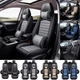 Fit For Toyota RAV4 Car Seat Covers Protector Leather Front Rear Seat Full Set