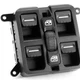 Power Window Switch for Jeep Wrangler JL 2018-2024 Gladiator JT 68290764AE Black
