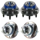 Moog Front & Rear Wheel Bearing and Hub Assemblies Kit For Buick Chevy FWD