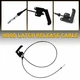912-001 Release Hood Cable with Handle For 1994-2001 Chevrolet Chevy S10 Blazer