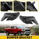 Pair Fit for Dodge Ram 1500 Classic 2013-2019 Car Front Bumper Support Bracket S