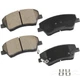 D1912 Front Ceramic Disc Brake Pads Kit Ford Transit 150 250 350 HD 15-22