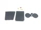 2014-2018 BMW X5 F15 CENTER CONSOLE CUP HOLDER RUBBER INSERT SET X3 OEM.