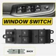 83071AJ21C FOR 13-19 SUBARU LEGACY OUTBACK DRIVER MASTER POWER WINDOW SWITCH