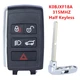 Replacement for 18-22 JAGUAR E-PACE 315MHz Half Keyless Smart Key FOB KOBJXF18A