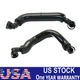 2pcs Crankcase Breather Air Hose Right & Left Fits For BMW 545i 645Ci 745Li X5