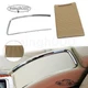 Beige Center Console Roller Blind Cover+Plating Trim FITS 09-13 Buick LaCrosse