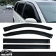 Window Visor For 08-16 Chrysler Town & Country 08-20 Dodge Grand Caravan Tape-On