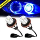 Fit For BMW 630Ci 645Ci 650i M6 04-07 Blue Halo LED Angel Eyes Marker Light Bulb
