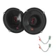 JBL Stage 3627F 225W 6.5" Speakers + Speaker Wire Adapter for Honda and Acura